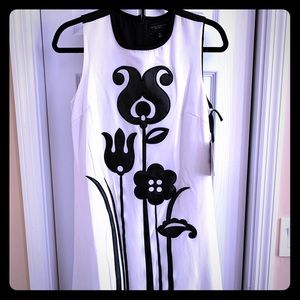 Victoria Beckham mini dress with abstract floral